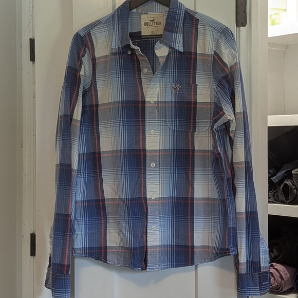 Hollister Other - Hollister Casual Button Down Shirt Preppy Y2K Men's Sz XL